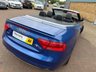 USED 2015 65 AUDI A5 CABRIOLET 2.0 TDI S line Special Edition Plus Convertible Sepang Blue Diesel Multitronic Euro 6 (s/s) (190 ps) HUGE SPEC FULL 2 TONE LEATHER HEATED SPORTS SEATS with NECK SCARF SAT NAV REVERSE CAMERA WIND DEFLECTOR AND LOTS MORE