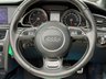 USED 2015 65 AUDI A5 CABRIOLET 2.0 TDI S line Special Edition Plus Convertible Sepang Blue Diesel Multitronic Euro 6 (s/s) (190 ps) HUGE SPEC FULL 2 TONE LEATHER HEATED SPORTS SEATS with NECK SCARF SAT NAV REVERSE CAMERA WIND DEFLECTOR AND LOTS MORE