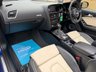 USED 2015 65 AUDI A5 CABRIOLET 2.0 TDI S line Special Edition Plus Convertible Sepang Blue Diesel Multitronic Euro 6 (s/s) (190 ps) HUGE SPEC FULL 2 TONE LEATHER HEATED SPORTS SEATS with NECK SCARF SAT NAV REVERSE CAMERA WIND DEFLECTOR AND LOTS MORE