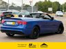 USED 2015 65 AUDI A5 CABRIOLET 2.0 TDI S line Special Edition Plus Convertible Sepang Blue Diesel Multitronic Euro 6 (s/s) (190 ps) HUGE SPEC FULL 2 TONE LEATHER HEATED SPORTS SEATS with NECK SCARF SAT NAV REVERSE CAMERA WIND DEFLECTOR AND LOTS MORE