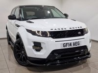 USED 2014 14 LAND ROVER RANGE ROVER EVOQUE 2.2 SD4 Dynamic Fuji White SUV 5dr Diesel Auto 4WD Euro 5 (s/s) (190 ps) 