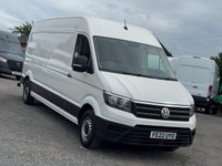 USED 2022 22 VOLKSWAGEN CRAFTER 2.0 TDI CR35 STARTLINE AC FWD LWB EURO 6  LWB, AC, ONE OWNER FROM NEW, FULL SERVICE HISTORY,