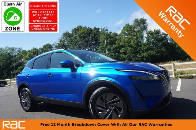 View our Nissan Qashqai 1.3 DIG-T MHEV Acenta Premium SUV AUTOMATIC Petrol Hybrid XTRON Euro 6 (s/s) (158 ps)