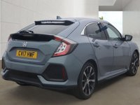 USED 2017 17 HONDA CIVIC 1.0 VTEC Turbo SR Hatchback 5dr Petrol CVT Euro 6 (s/s) (129 ps) 