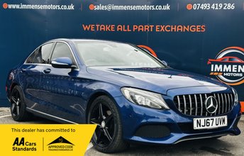 2017 MERCEDES-BENZ C CLASS 2.1 C220d Sport Saloon 4dr Diesel G-Tronic+ Euro 6 (s/s) (170 ps) &pound;9695.00