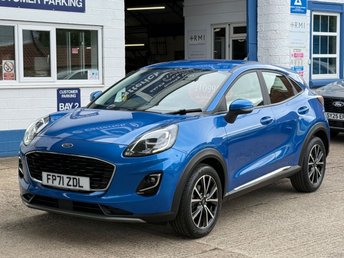 2021 FORD PUMA 1.0T EcoBoost MHEV Titanium SUV 5dr Petrol Manual Euro 6 (s/s) (125 ps) &pound;10995.00
