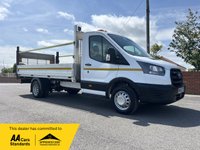 USED 2022 22 FORD TRANSIT 130 2.0 350 EcoBlue HD Leader RWD L4 Euro 6 14FT DROPSIDE W TAILLIFT +VAT 