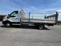 USED 2022 22 FORD TRANSIT 130 2.0 350 EcoBlue HD Leader RWD L4 Euro 6 14FT DROPSIDE W TAILLIFT +VAT 