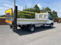 USED 2022 22 FORD TRANSIT 130 2.0 350 EcoBlue HD Leader RWD L4 Euro 6 14FT DROPSIDE W TAILLIFT +VAT 