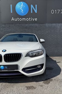 USED 2016 16 BMW 2 SERIES 2.0 218d Sport Convertible *Sat Nav, Park Sensors, Elec Roof* 