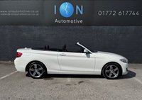 USED 2016 16 BMW 2 SERIES 2.0 218d Sport Convertible *Sat Nav, Park Sensors, Elec Roof* 