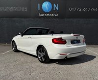 USED 2016 16 BMW 2 SERIES 2.0 218d Sport Convertible *Sat Nav, Park Sensors, Elec Roof* 