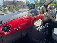 USED 2017 17 FIAT 500 1.2 ECO Pop Star Hatchback 3dr Petrol Manual Euro 6 (s/s) (69 bhp) &pound;20 year tax. Long MOT!