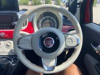 USED 2017 17 FIAT 500 1.2 ECO Pop Star Hatchback 3dr Petrol Manual Euro 6 (s/s) (69 bhp) &pound;20 year tax. Long MOT!