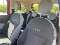 USED 2017 17 FIAT 500 1.2 ECO Pop Star Hatchback 3dr Petrol Manual Euro 6 (s/s) (69 bhp) &pound;20 year tax. Long MOT!