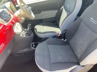 USED 2017 17 FIAT 500 1.2 ECO Pop Star Hatchback 3dr Petrol Manual Euro 6 (s/s) (69 bhp) &pound;20 year tax. Long MOT!