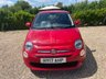 USED 2017 17 FIAT 500 1.2 ECO Pop Star Hatchback 3dr Petrol Manual Euro 6 (s/s) (69 bhp) &pound;20 year tax. Long MOT!