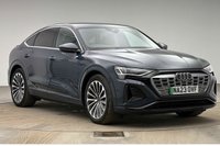 USED 2023 23 AUDI Q8 E-TRON 55 S line Sportback 5dr Electric Auto quattro 114kWh (11kW Charger) (408 ps) 1 Owner, Full Audi history, Pan Roof.