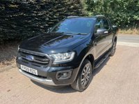 USED 2019 69 FORD RANGER 2.0 EcoBlue Wildtrak Pickup Double Cab 4dr Diesel Auto 4WD Euro 6 (s/s) (213 ps) ROLLER SHUTTER, FSH, SAT NAV