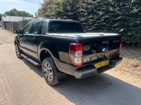 USED 2019 69 FORD RANGER 2.0 EcoBlue Wildtrak Pickup Double Cab 4dr Diesel Auto 4WD Euro 6 (s/s) (213 ps) ROLLER SHUTTER, FSH, SAT NAV