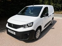 USED 2021 21 PEUGEOT PARTNER 1.5 BlueHDi 1000 Professional Standard Panel Van 5dr Diesel EAT8 SWB Euro 6 (s/s) (130 bhp) AUTOMATIC, REAR CAM, A/C, FSH