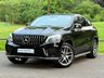 USED 2016 16 MERCEDES-BENZ GLE 3.0 GLE350d V6 AMG LINE COUPE SAT NAV CAMERA G-TRONIC 4MATIC EURO 6 (S/S) 258 BHP DIESEL  BUTTON START~PRIVACY GLASS~COUPE