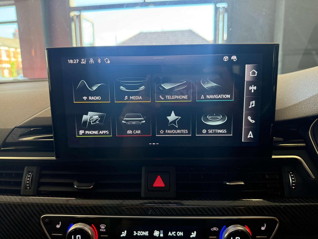 USED 2021 71 AUDI RS 5 2.9 RS 5 Sportback TFSI Carbon Black Quattro Auto 4WD 5dr FSH + PTS NAGARO BLU + 360 CAM