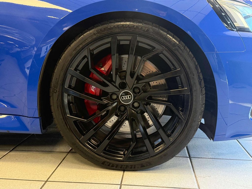 USED 2021 71 AUDI RS 5 2.9 RS 5 Sportback TFSI Carbon Black Quattro Auto 4WD 5dr FSH + PTS NAGARO BLU + 360 CAM