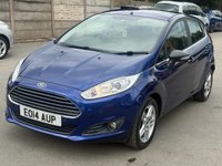 USED 2014 14 FORD FIESTA 1.0T EcoBoost Zetec Hatchback 5dr Petrol Powershift Euro 5 (100 ps) &pound;35 ROAD TAX - FULL SERV HIST