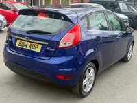 USED 2014 14 FORD FIESTA 1.0T EcoBoost Zetec Hatchback 5dr Petrol Powershift Euro 5 (100 ps) &pound;35 ROAD TAX - FULL SERV HIST