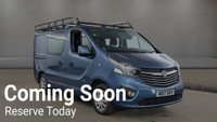 USED 2017 17 VAUXHALL VIVARO 1.6 CDTi 2900 Sportive 6 SEAT NO VAT COMBI VAN Euro 6 (s/s) (6 Seat) (125 ps) 12 MONTHS PART AND LABOUR RAC WARRANTY+RAC BREAKDOWN COVER