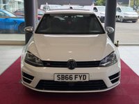 USED 2016 VOLKSWAGEN GOLF 2.0 TSI BlueMotion Tech R Hatchback 5dr Petrol DSG 4Motion Euro 6 (s/s) (300 ps) FRONT AND REAR PARKING SENSORS, ADAPTIVE CRUISE CONTROL, HEATED SEATS, R STYLING PACK, UNIQUE R BADGING, R SPORTS SUSPENSION, REAR ROOF SPOILER, PADDLE SHIFTERS, SPORTS SEATS WITH EMBROIDED R LOGO, PRIVACY GLASS