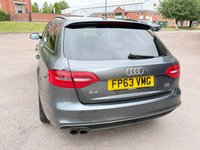 USED 2013 63 AUDI A4 AVANT 2.0 TDI Black Edition Estate 5dr Diesel Manual quattro Euro 5 (s/s) (177 ps) USB, AIRCON, MOT NOV 2026, CRUISE