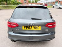 USED 2013 63 AUDI A4 AVANT 2.0 TDI Black Edition Estate 5dr Diesel Manual quattro Euro 5 (s/s) (177 ps) USB, AIRCON, MOT NOV 2026, CRUISE