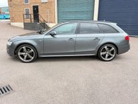 USED 2013 63 AUDI A4 AVANT 2.0 TDI Black Edition Estate 5dr Diesel Manual quattro Euro 5 (s/s) (177 ps) USB, AIRCON, MOT NOV 2026, CRUISE