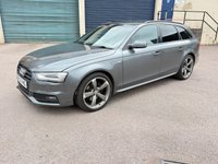 USED 2013 63 AUDI A4 AVANT 2.0 TDI Black Edition Estate 5dr Diesel Manual quattro Euro 5 (s/s) (177 ps) USB, AIRCON, MOT NOV 2026, CRUISE