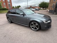 USED 2013 63 AUDI A4 AVANT 2.0 TDI Black Edition Estate 5dr Diesel Manual quattro Euro 5 (s/s) (177 ps) USB, AIRCON, MOT NOV 2026, CRUISE