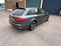 USED 2013 63 AUDI A4 AVANT 2.0 TDI Black Edition Estate 5dr Diesel Manual quattro Euro 5 (s/s) (177 ps) USB, AIRCON, MOT NOV 2026, CRUISE