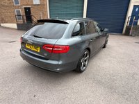 USED 2013 63 AUDI A4 AVANT 2.0 TDI Black Edition Estate 5dr Diesel Manual quattro Euro 5 (s/s) (177 ps) USB, AIRCON, MOT NOV 2026, CRUISE