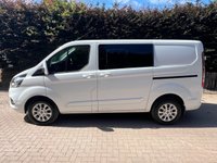 USED 2019 69 FORD TRANSIT CUSTOM 2.0 300 EcoBlue Limited Crew Van Double Cab 5dr Diesel Auto L1 H1 Euro 6 (s/s) (6 Seat) (130 ps) AUTOMATIC, CREW VAN, CAMBELT REPLACED,