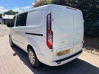 USED 2019 69 FORD TRANSIT CUSTOM 2.0 300 EcoBlue Limited Crew Van Double Cab 5dr Diesel Auto L1 H1 Euro 6 (s/s) (6 Seat) (130 ps) AUTOMATIC, CREW VAN, CAMBELT REPLACED,