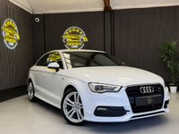 USED 2016 16 AUDI A3 2.0 TDI S line Saloon 4dr Diesel Manual Euro 6 (s/s) (Nav) (150 ps) DELIVERY AVAILABLE