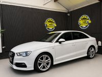 USED 2016 16 AUDI A3 2.0 TDI S line Saloon 4dr Diesel Manual Euro 6 (s/s) (Nav) (150 ps) DELIVERY AVAILABLE