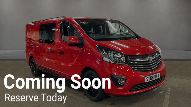 View our Vauxhall Vivaro 1.6 CDTi 2900 Limited Edition NAV LWB 6 SEAT NO VAT VAN L2 H1 Euro 6 (s/s) (6 Seat) (125 ps)