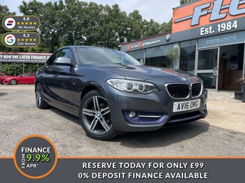 2016 BMW 2 SERIES 1.5 218i Sport Coupe 2dr Petrol Manual Euro 6 (s/s) (136 ps) &pound;11450.00