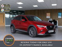 USED 2018 59 MAZDA CX-3 2.0 SKYACTIV-G Sport Nav+ SUV 5dr Petrol Manual Euro 6 (s/s) (121 ps) 