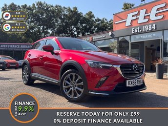 2018 MAZDA CX-3 2.0 SKYACTIV-G Sport Nav+ SUV 5dr Petrol Manual Euro 6 (s/s) (121 ps) &pound;10950.00