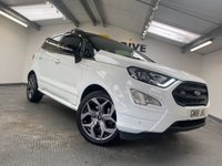 USED 2018 18 FORD ECOSPORT 1.0T EcoBoost ST-Line SUV 5dr Petrol Manual Euro 6 (s/s) (125 ps) LESS THAN 40,000 MILES !!