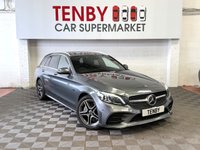 USED 2020 70 MERCEDES-BENZ C CLASS 2.0 C300de 13.5kWh AMG Line Edition Estate 5dr Diesel Plug-in Hybrid G-Tronic+ Euro 6 (s/s) (306 ps) DIGI DASH+SAT NAV+DAB
