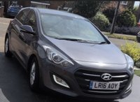 USED 2016 16 HYUNDAI I30 1.6 CRDi Blue Drive SE Nav Hatchback 5dr Diesel Manual Euro 6 (s/s) (110 ps) Sat/Nav - Bluetooth - Rear Camera